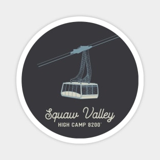 Squaw Valley - For Dark Shirts Magnet